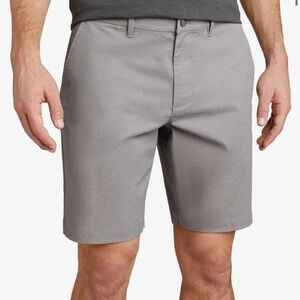 English Laundry Men's Gray Shorts. Flat front shorts